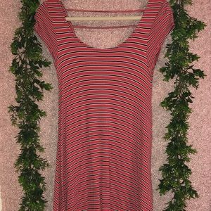 American Eagle - Striped Swing Dress - Size S